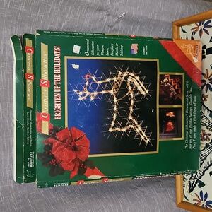 Festive Reindeer Holiday Light Decoration